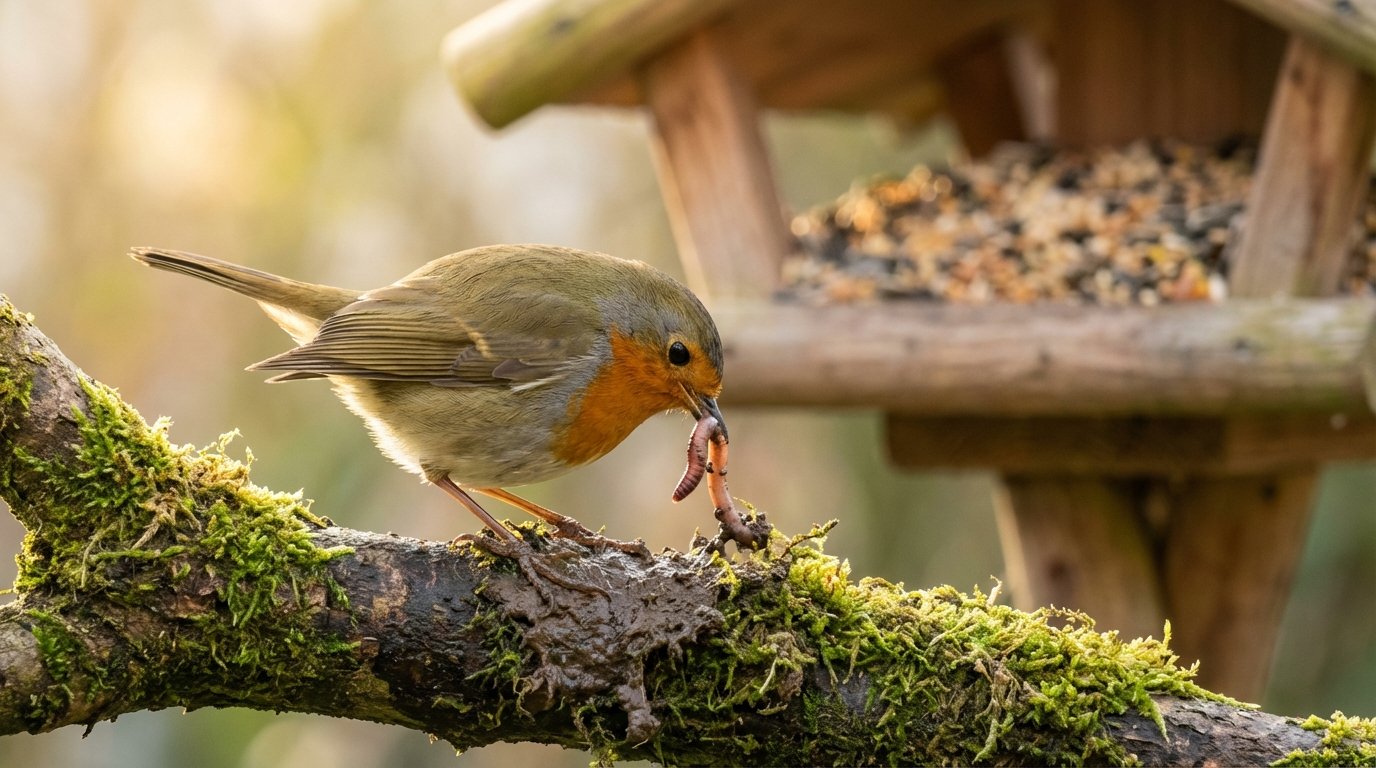erfahren Sie, ab wann Sie Vögel nicht mehr füttern sollten und welcher häufige Fehler bei 5°C den Gartenvögeln schadet