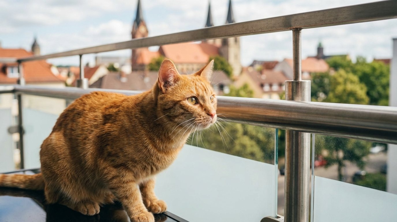 so sichern Sie Ihren Balkon für Ihre Katze mit praktischen Lösungen und Netzen, um Unfälle zu vermeiden und Ihrer Wohnungskatze Freiheit zu schenken